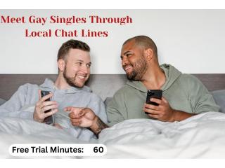 Connect with Local Men on Top Gay Chat Lines at ChatlinesCenter