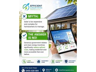 Is solar really too expensive and complicated for homeowners? The answer is no.