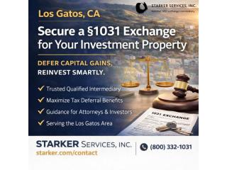 Contact Starker for Expert §1031 Exchange Services in Los Gatos, CA