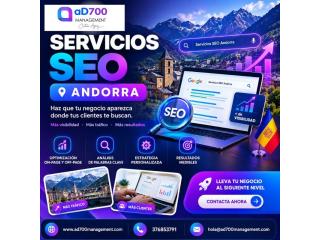 Ad700 Management: Servicios SEO Andorra profesionales