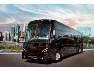 Luxury charter bus rentals in Syracuse