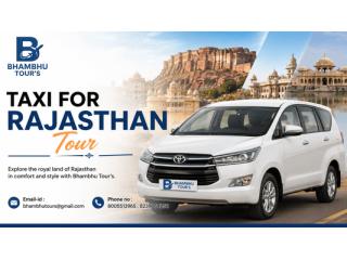 Taxi for Rajasthan Tour