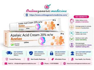 Azelax Cream – Azelaic Acid Skin Care Information