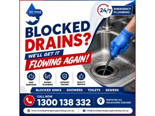 Blocked Drain Plumber Melbourne – Fast & Reliable Service