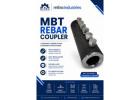 MBT Rebar Coupler – 10mm to 40mm | Durable Steel Bar Splicing Solution