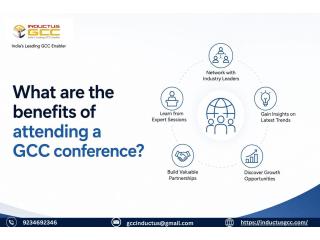 What are the benefits of attending a GCC conference?