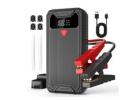 Jump Starter Power Pack, 6000A Car Battery Booster (10L Gas/8.5L Diesel) 12V Portable