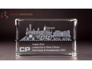 Subsurface Laser Engraving for Elegant Custom Awards