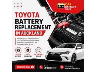 Toyota Battery Replacement in Auckland