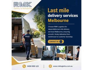 Last mile delivery services Melbourne
