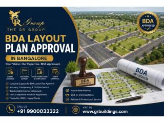 BDA layout plan approval in Bangalore