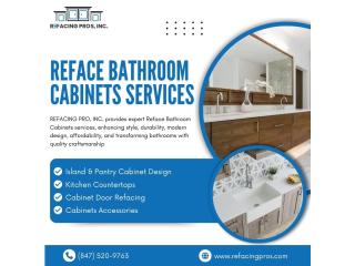 Reface Bathroom Cabinets in Chicago for Fresh Spaces