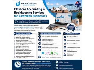 Outsourced Accounting and Bookkeeping Services Australia