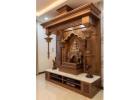 Custom Wooden Pooja Mandir Designs for Your Sacred Space