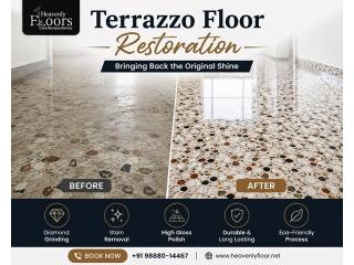 Terrazzo Floor Restoration in Boca Raton, FL