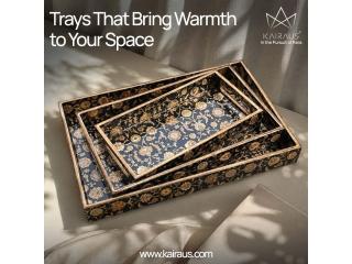 Wooden Trays That Bring Warmth to Serving & Styling