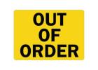 Out of Order Signs for Clear Workplace Communication | StickerJet