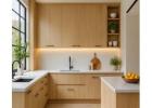 Wooden Kitchen Cabinet for a Warm and Elegant Kitchen
