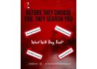 Before They Choose You, They Search You