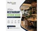Modern Restaurant Interior Design Solutions in Australia | Sky Green Global 
