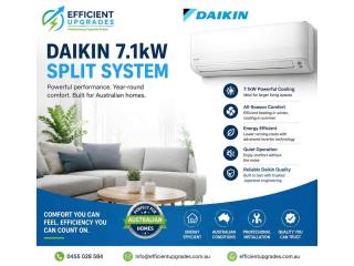 Daikin 7.1kW Split System – Powerful Year-Round Comfort