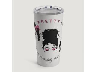 Buy 20 oz Stainless Steel Tumbler Online in the USA | Pretty Black Landa