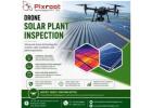 Smart Drone Solar Plant Inspection Services by Pixroot Technologies