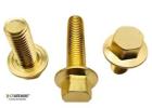 Brass Flange Bolts Supplier & Exporter | DIC Fasteners