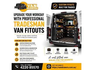 Upgrade Your Workday with Professional Tradesman Van Fitouts