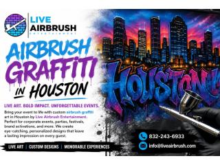Airbrush Graffiti in Houston – Make Your Event Stand Out