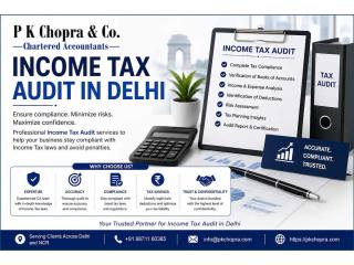 Income Tax Audit in Delhi for Comprehensive Financial Review