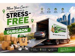 Packers and Movers Gurgaon – Move Your Car Safely, Quickly & Stress-Free