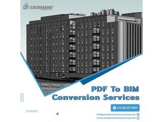 Outsource PDF to BIM Conversion Services in USA at Just $14/HR