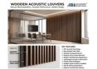 Acoustic Louver Panels for Walls | Decorative Sound Absorbing Panels