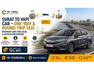 Surat to Vapi Cab – Book Online