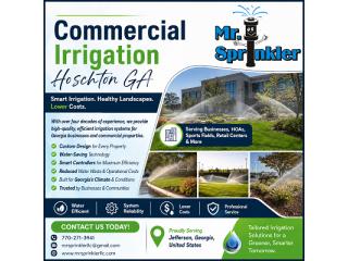 Commercial Irrigation Hoschton GA