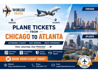 Plane Tickets from Chicago to Atlanta – Book Your Trip with Ease