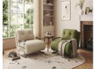 Pet-Friendly 4-in-1 Convertible Sleeper Chair Bed for Small Spaces