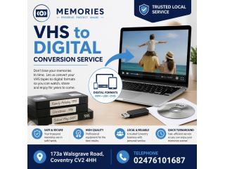 Turn Old VHS Tapes Into Digital Files Coventry Today