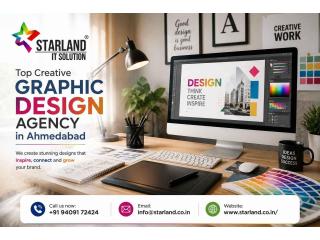 Top Creative Graphic Design Agency in Ahmedabad - Starland IT Solution