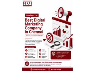 How Does the Best Digital Marketing Company in Chennai Solve Low Online Visibility?