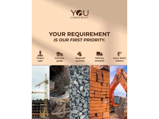 Need Construction Materials? Get the Right Material for Your Project | YouConstruct