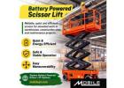 Battery Powered Scissor Lift 