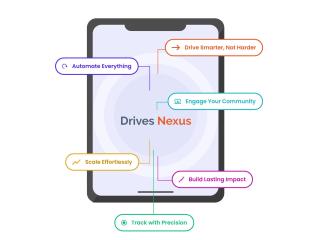 Nonprofit Donation Drive Platform & Food Donation Drive