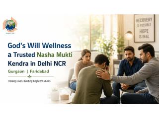 God's Will Wellness a Trusted Nasha Mukti Kendra in Delhi NCR
