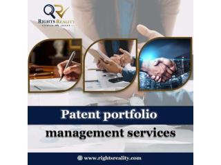 Patent portfolio management services