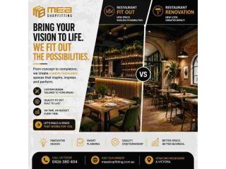 Restaurant Fit Out & Renovation Melbourne | MEA Shopfitting