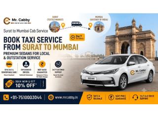 Surat to Mumbai Cab – Plan Your Outstation Trip with Ease
