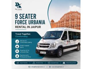9 Seater Luxury Urbania Rental Jaipur