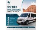 9 Seater Luxury Urbania Rental Jaipur